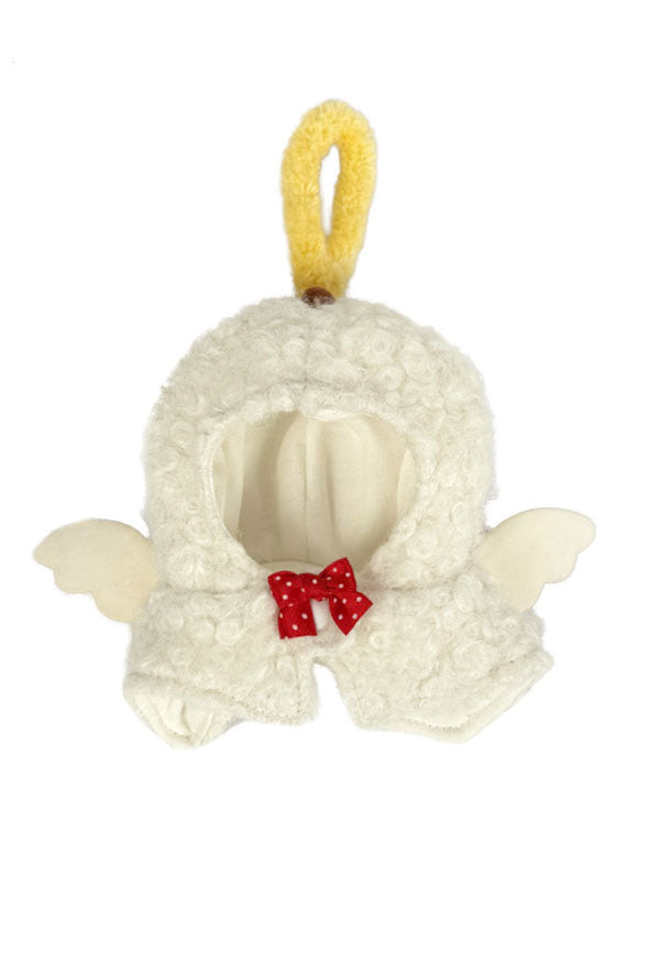Lina Bear Pocket Series - White Angle Suit(15CM)
