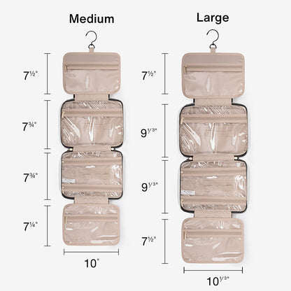 Bonchemin Beige The Space Saver Toiletry Bag