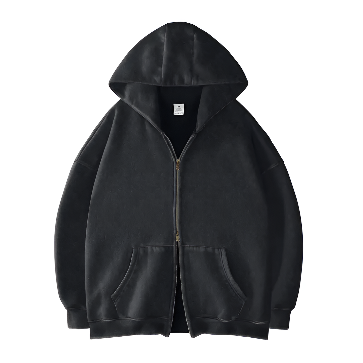 Alore Edge Double-Zip Acid Wash Sweatshirt