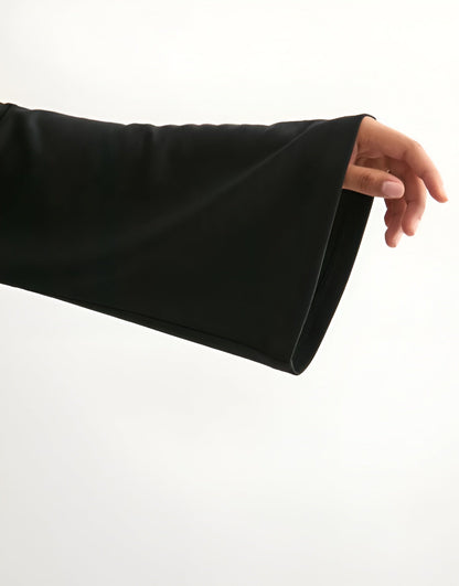 Neria Luxury Wide-Sleeve Sweat