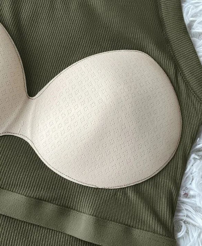 FlexiForm™ Built-In Bra Ribbed Tank