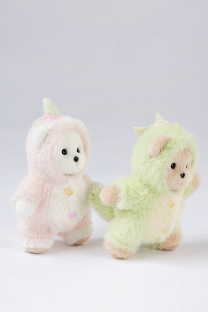 Lina Bear Pocket Series - Green Dinosaur Suit (15CM)