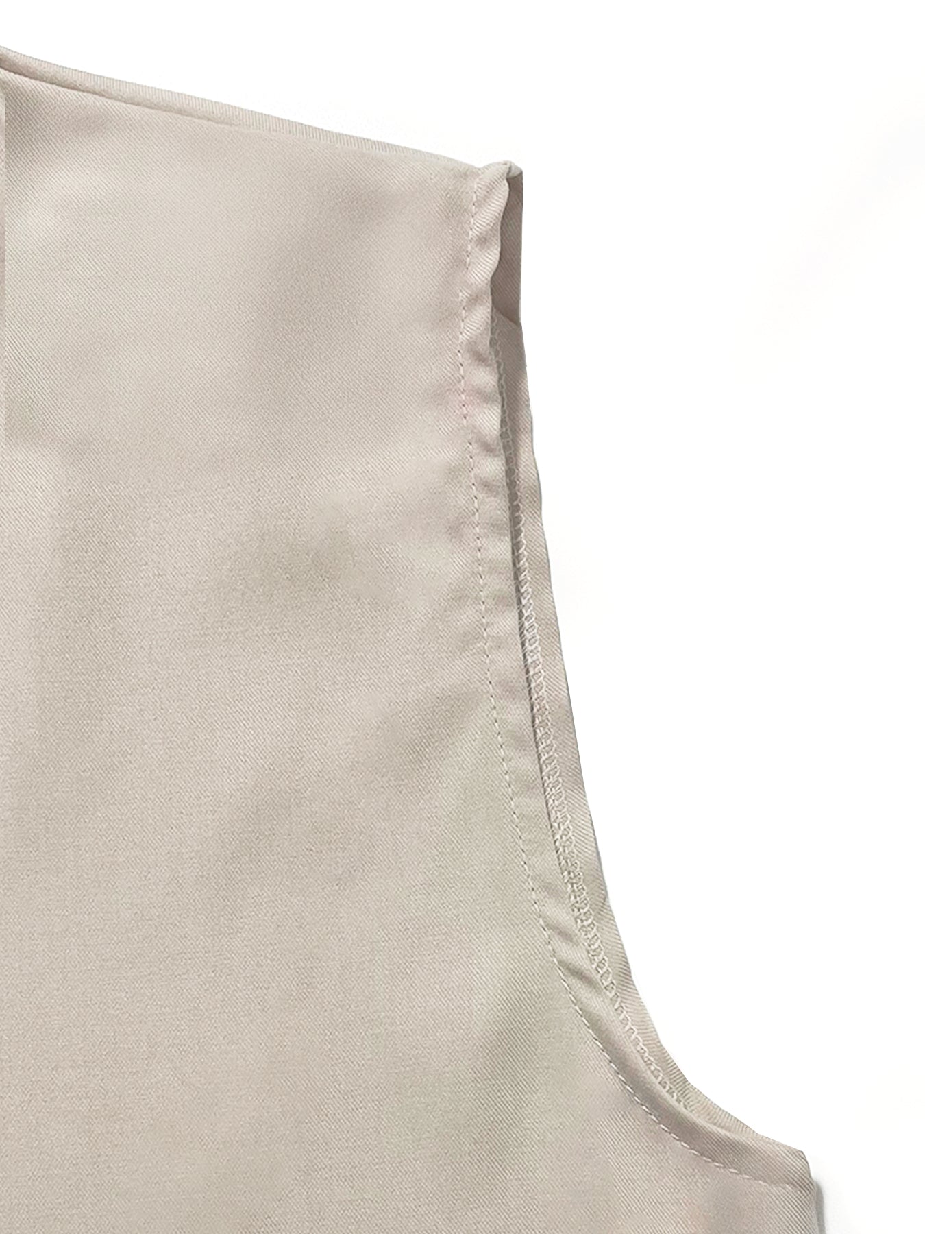 Notch Lapel Cap Sleeve Waist Tie Blazer Top & Wide Leg Trousers Co-ord