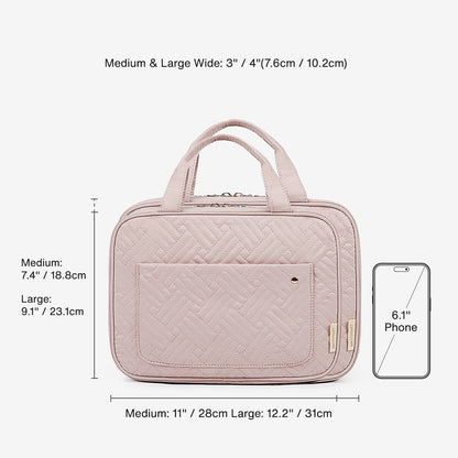 Bonchemin Pink The Space Saver Toiletry Bag