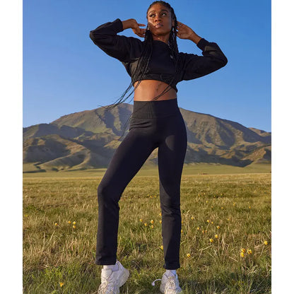 Alore Flow 2-Piece Ribbed Yoga Set