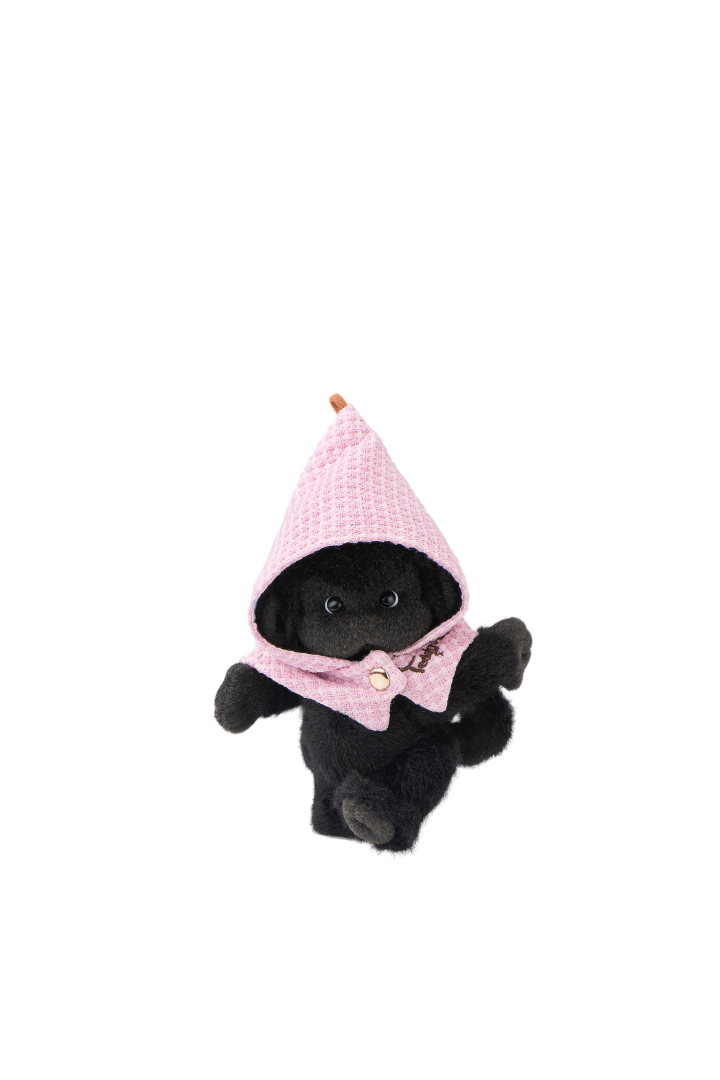 Lina Monkey in Black Face with Pink Cloak(12cm)