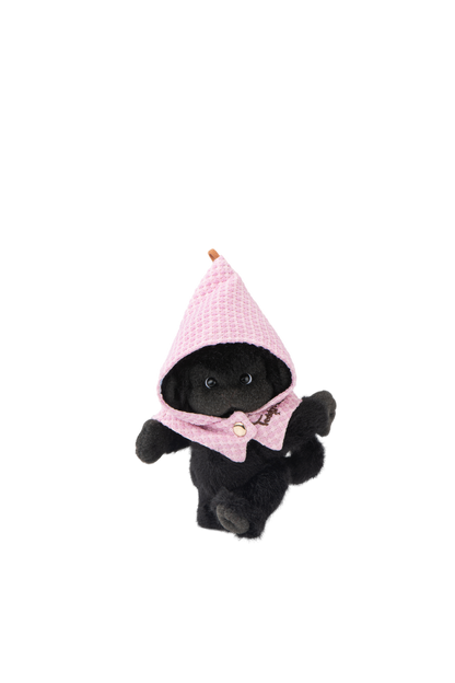 Lina Monkey in Black Face with Pink Cloak(12cm)