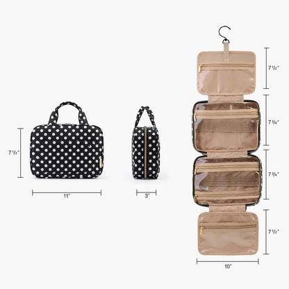 Bonchemin Stripes Space Saver Toiletry Bag