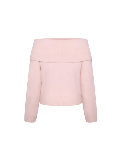 Alore Off-Shoulder Knit Sweater