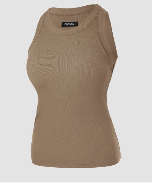 FlexiForm™ Built-In Bra Ribbed Tank
