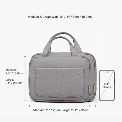 Bonchemin Grey The Space Saver Toiletry Bag