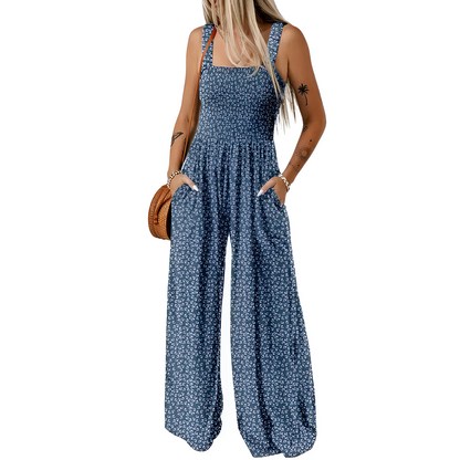 BohoFlow™ Wide-Leg Jumpsuit