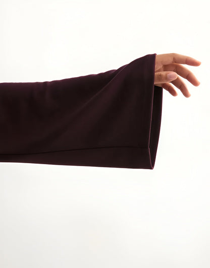 Neria Luxury Wide-Sleeve Sweat