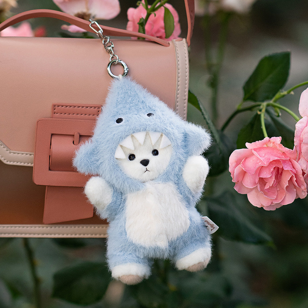 Lina Bear Pocket Series -Blue Shark Suit (15cm)