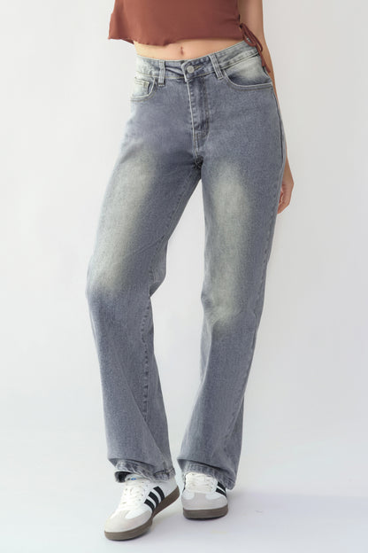 Casual Mid-Rise Denim Multi-Pocket Stretchy Jeans