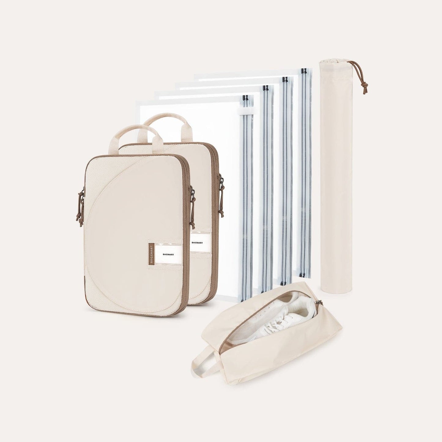 8 PCS Compression Packing Cubes