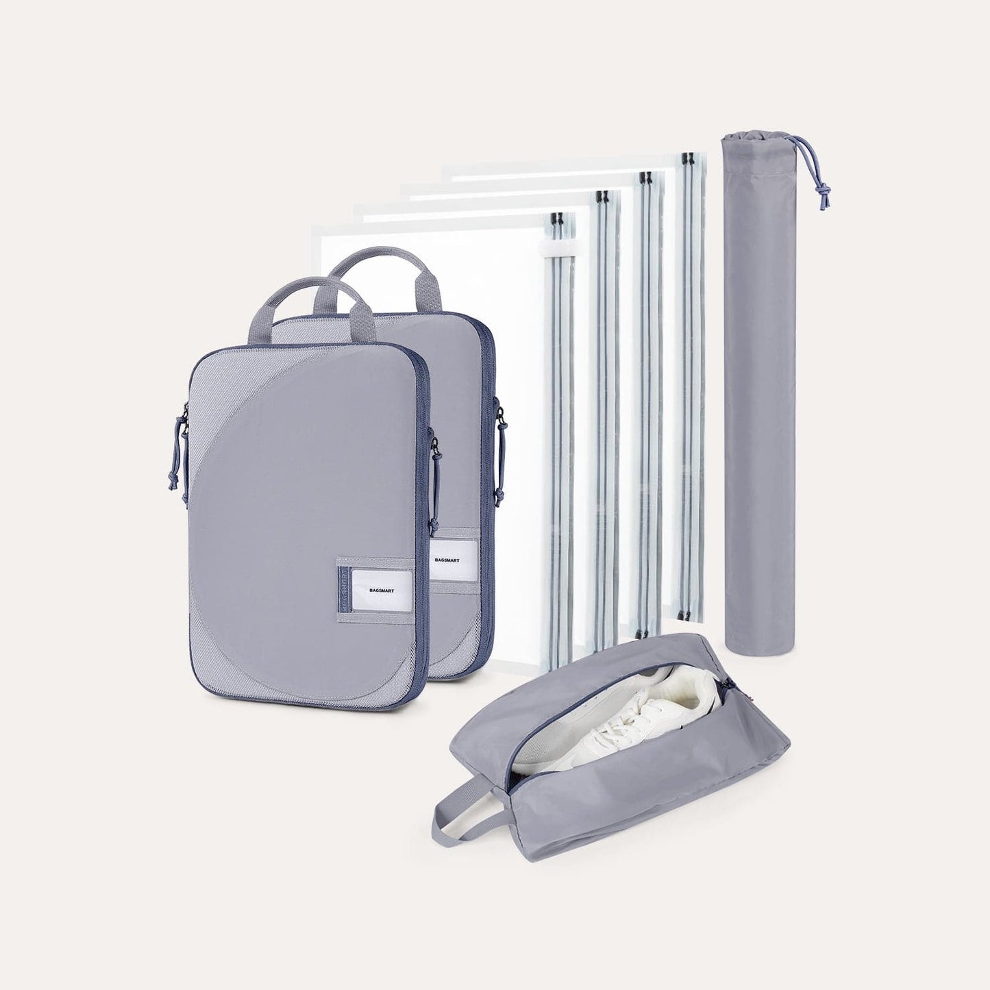 8 PCS Compression Packing Cubes