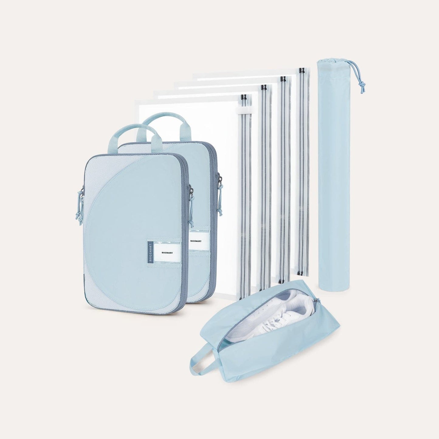 8 PCS Compression Packing Cubes