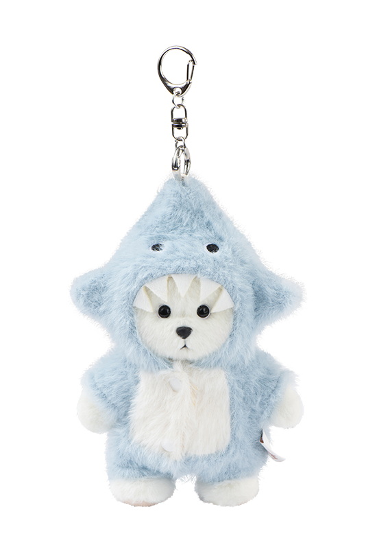 Lina Bear Pocket Series -Blue Shark Suit (15cm)