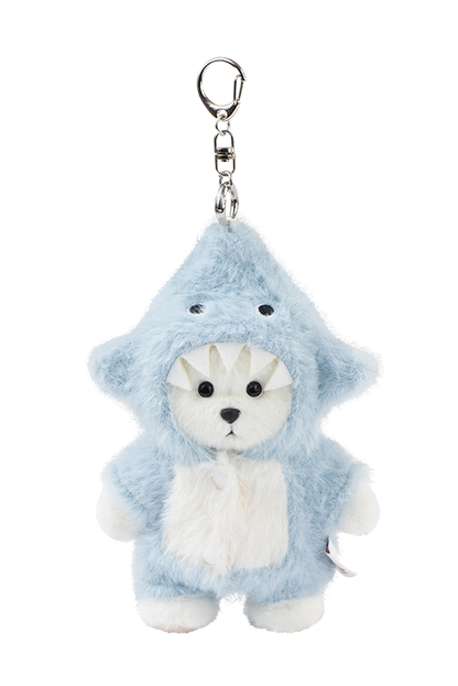 Lina Bear Pocket Series -Blue Shark Suit (15cm)