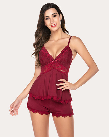 LushLace™ Camisole Sleep Set