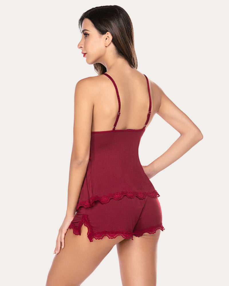 LushLace™ Camisole Sleep Set