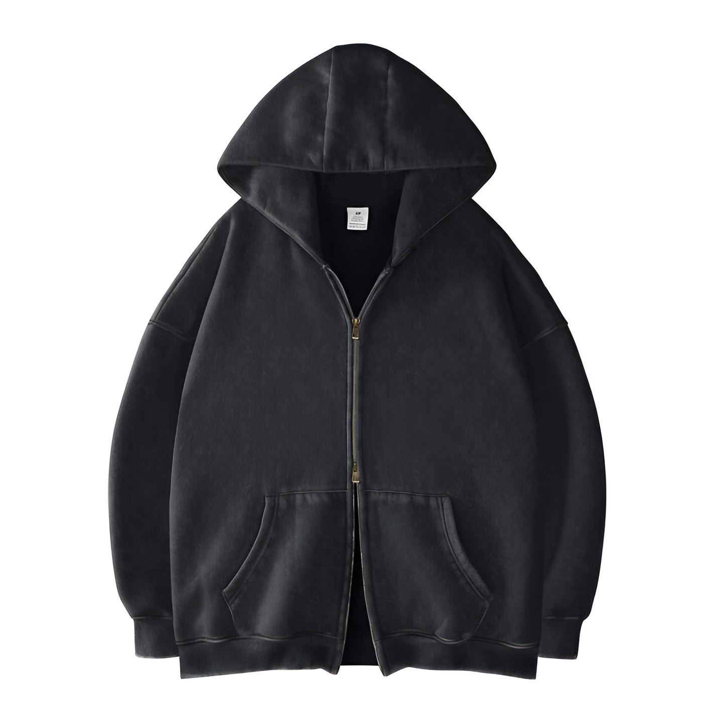 Alore Edge Double-Zip Acid Wash Sweatshirt