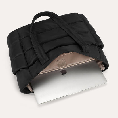 20L Puffy Tote Bag med 15,6" laptoprom