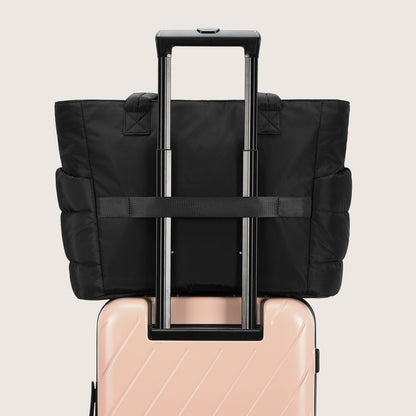 20L Puffy Tote Bag med 15,6" laptoprom