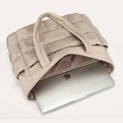 20L Puffy Tote Bag med 15,6" laptoprom