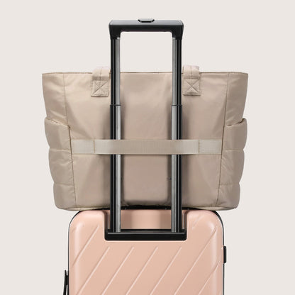 20L Puffy Tote Bag med 15,6" laptoprom