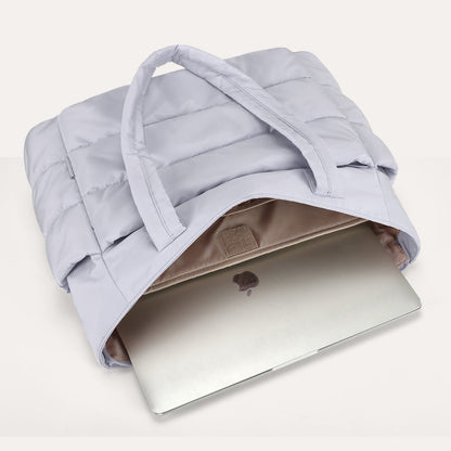 20L Puffy Tote Bag med 15,6" laptoprom