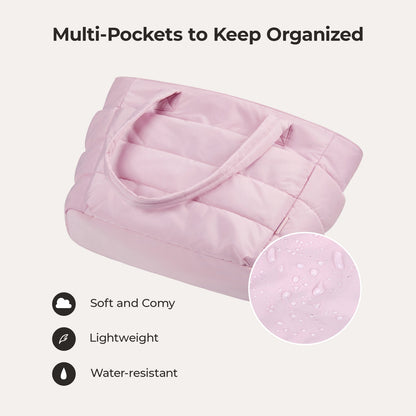 20L Puffy Tote Bag med 15,6" laptoprom