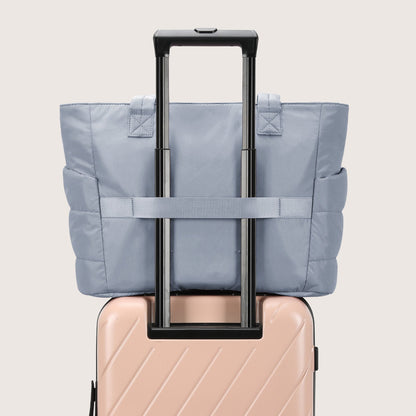 20L Puffy Tote Bag med 15,6" laptoprom