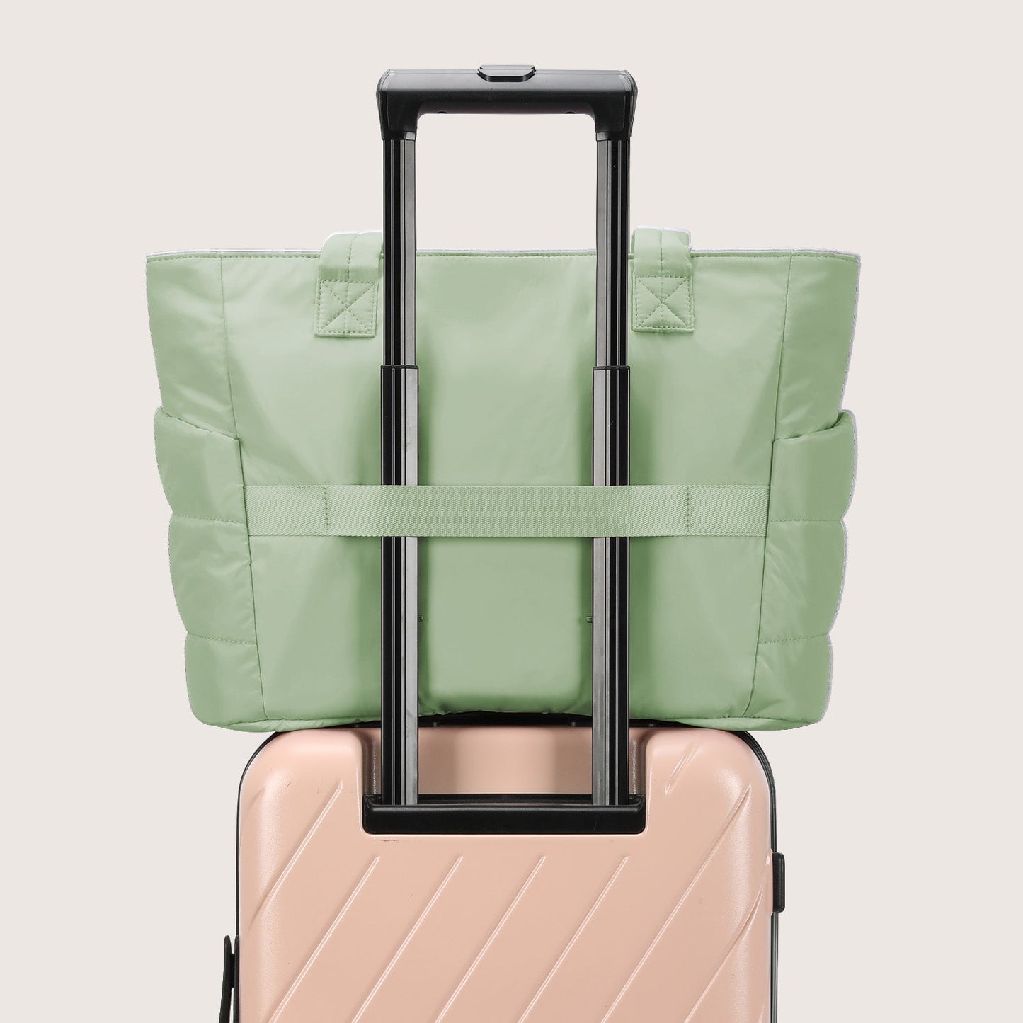 20L Puffy Tote Bag med 15,6" laptoprom