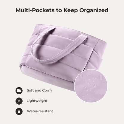 20L Puffy Tote Bag med 15,6" laptoprom