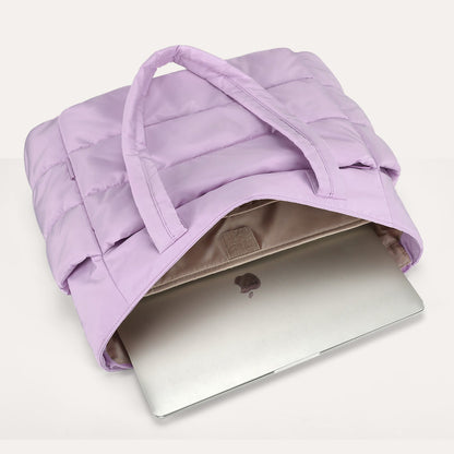 20L Puffy Tote Bag med 15,6" laptoprom