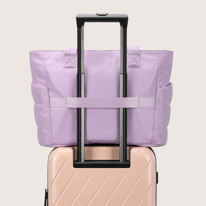 20L Puffy Tote Bag med 15,6" laptoprom