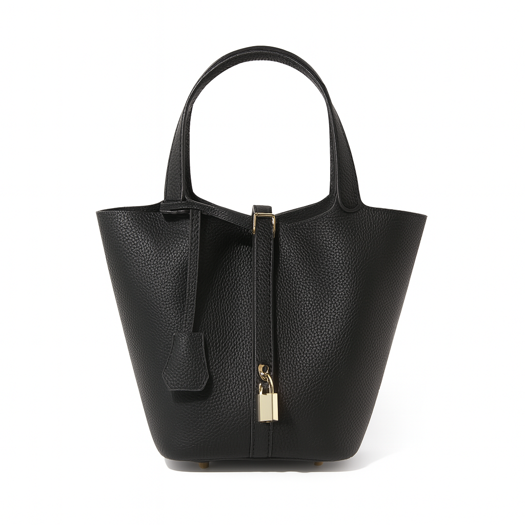 Luxe Minimalist Bucket Bag