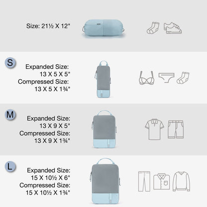 Compression Packing Cubes 6PCS