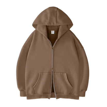 Alore Edge Double-Zip Acid Wash Sweatshirt