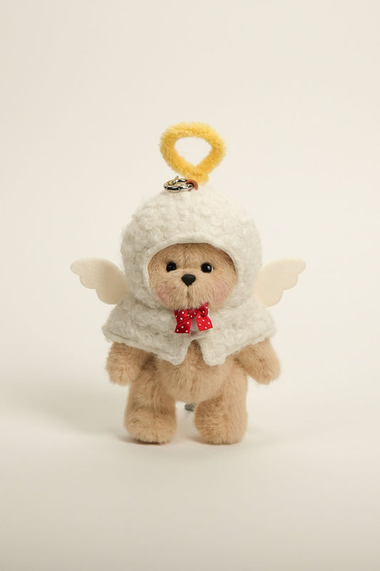 Lina Bear Pocket Series - White Angle Suit(15CM)