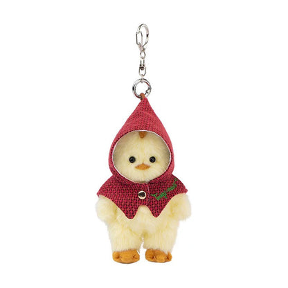Lina Bear Pocket Series - Lina Chick Cream with Red Cloak Suit (12cm)