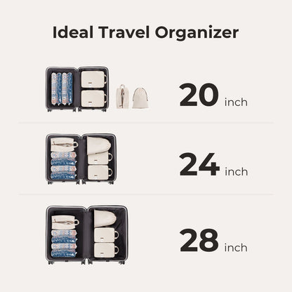 8 PCS Compression Packing Cubes