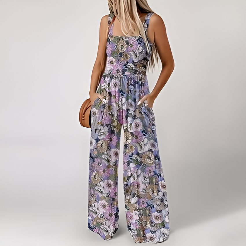 BohoFlow™ Wide-Leg Jumpsuit