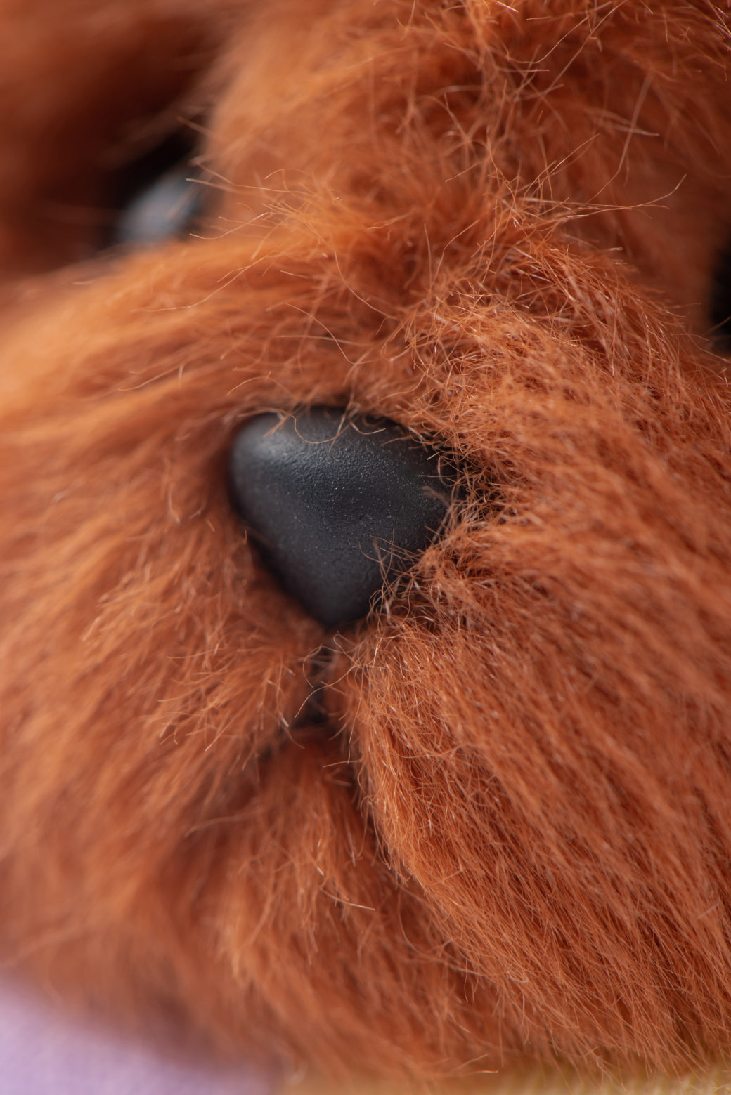 Lina Bear Pocket Series - Rainbow Flower Bear in Chestnut with Collar (15cm)