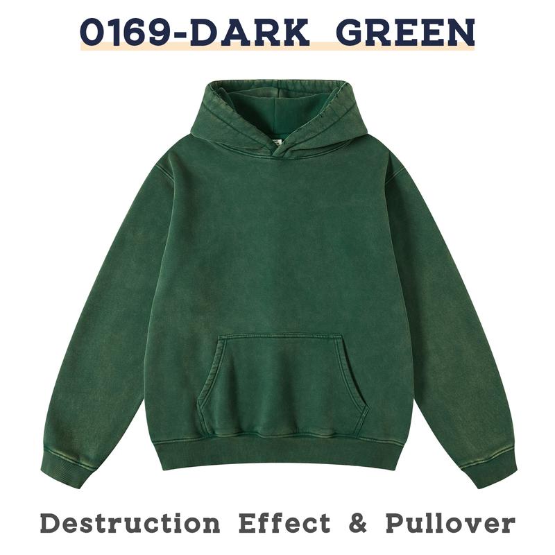 Alore Oversized Acid Wash Hoodie