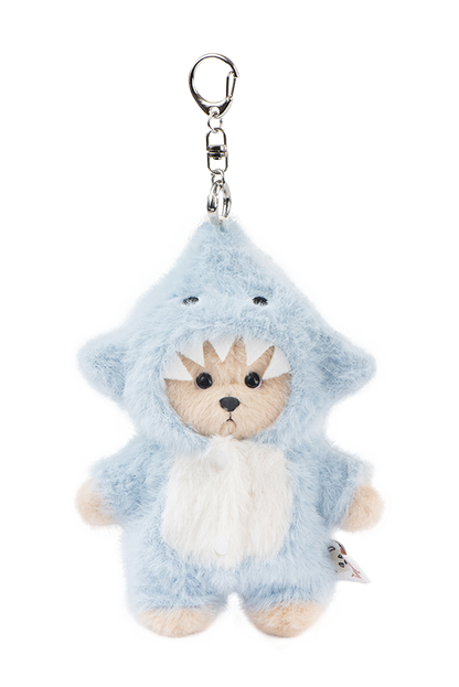 Lina Bear Pocket Series -Blue Shark Suit (15cm)