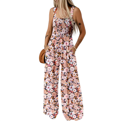 BohoFlow™ Wide-Leg Jumpsuit