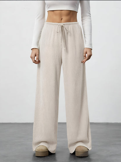 Neria Wide-Leg Sweatpants